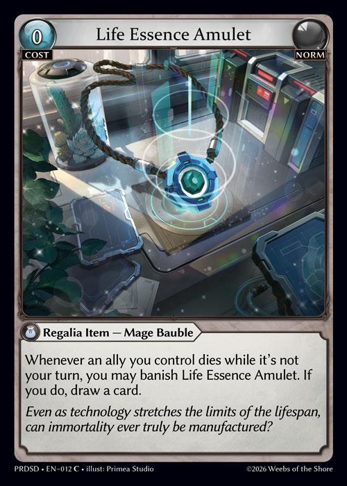 Life Essence Amulet
