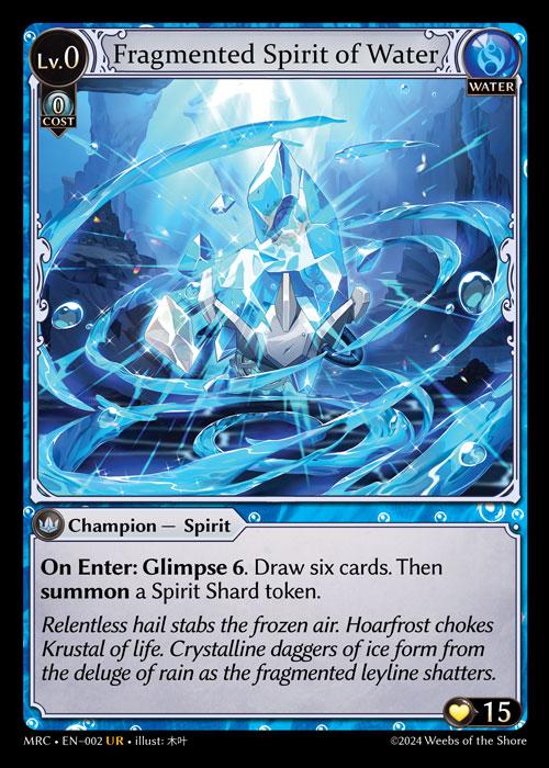 Fragmented Spirit of Water