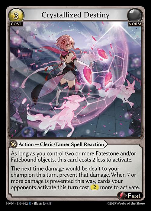 Crystallized Destiny